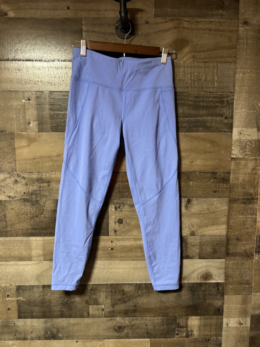 Sweaty Betty Periwinkle High-Rise Power Leggings 7/8 Length 24” Size Small